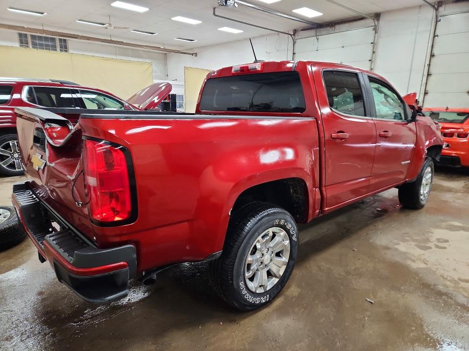 2015 Chevrolet Colorado მანქანა იყიდება აუქციონზე, vin: 1GCGSBE30F1214805, აუქციონის ნომერი: 58499086