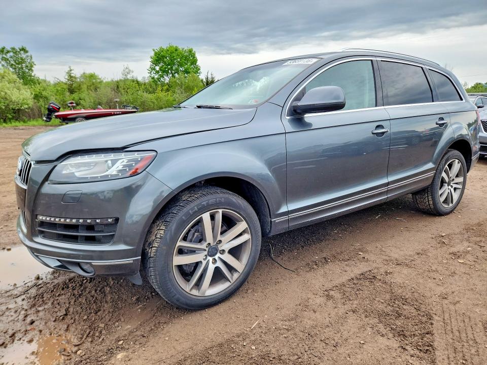 53659136 :رقم المزاد ، WA1LMAFE6FD027421 vin ، 2015 Audi Q7 مزاد بيع