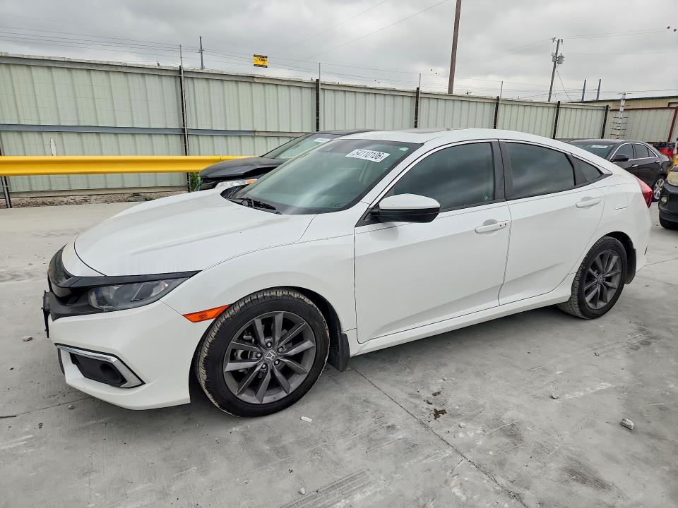 54110106 :رقم المزاد ، 19XFC1F74KE006695 vin ، 2019 Honda Civic مزاد بيع
