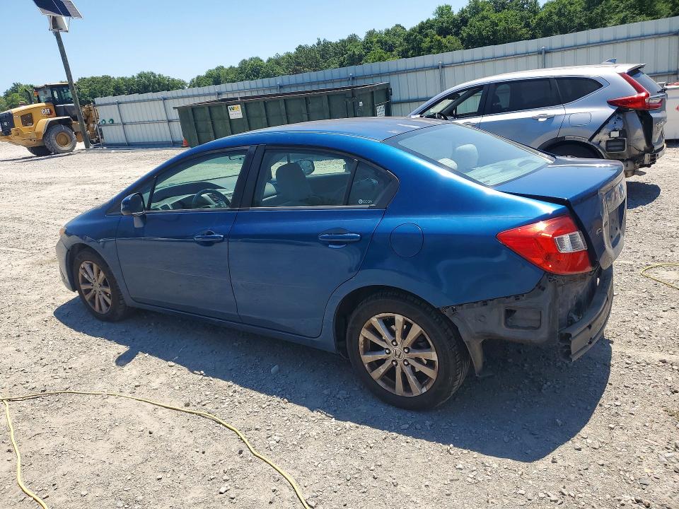 Продаж на аукціоні авто 2012 Honda Civic, vin: 2HGFB2F8XCH579383, номер лоту: 53843566