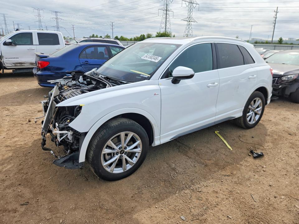 2023 Audi Q3 მანქანა იყიდება აუქციონზე, vin: WA1DECF37P1035865, აუქციონის ნომერი: 54188346