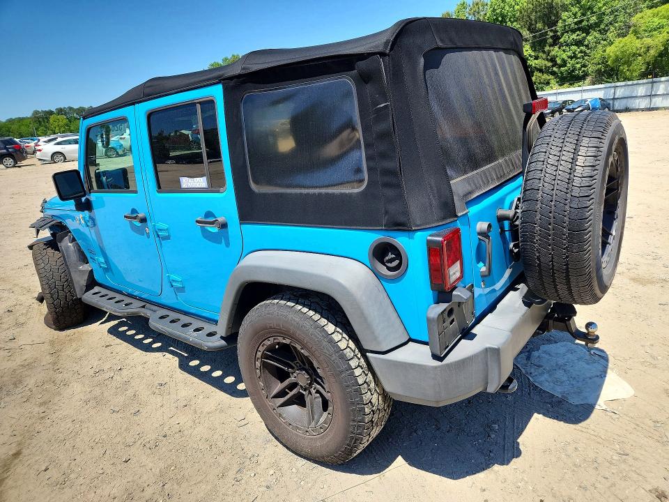 Продажа на аукционе авто 2017 Jeep Wrangler Unlimited, vin: 1C4BJWDG8HL652813, номер лота: 52830176
