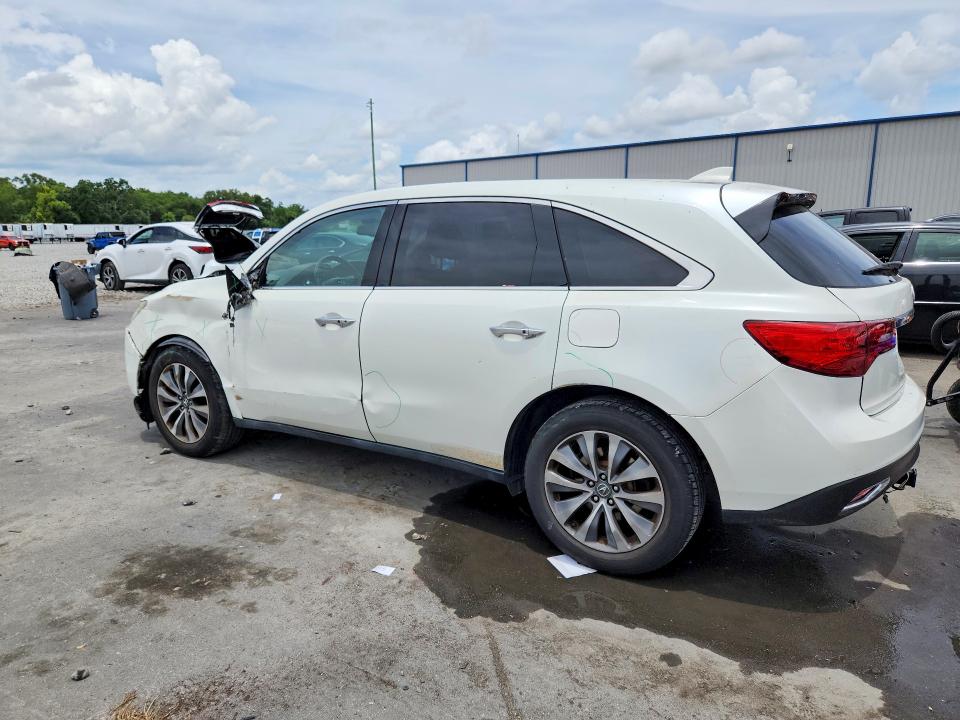 53996716 :رقم المزاد ، 5FRYD4H43FB014506 vin ، 2015 Acura Mdx مزاد بيع