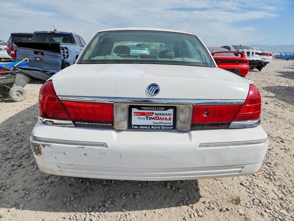 2002 Mercury Grand Marquis მანქანა იყიდება აუქციონზე, vin: 2MEFM74W62X633577, აუქციონის ნომერი: 53526266