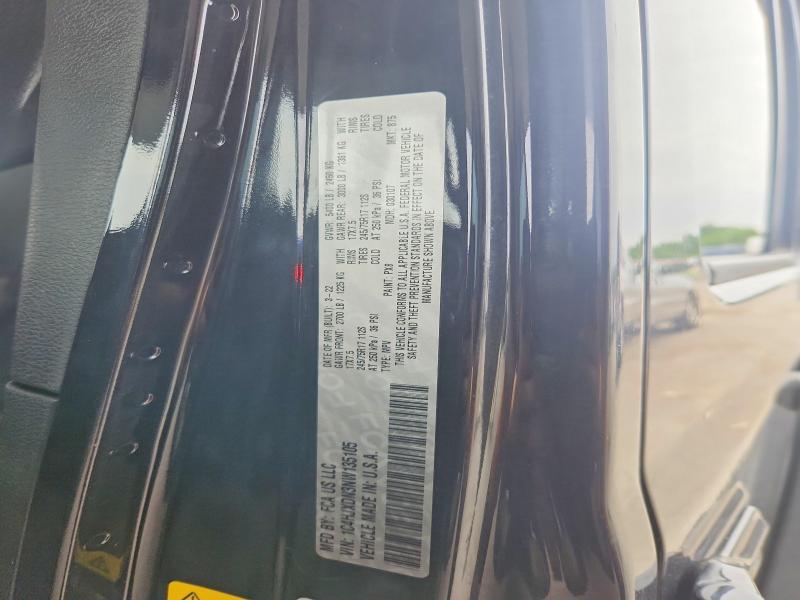 Продажа на аукционе авто 2022 Jeep Wrangler Unlimited, vin: 1C4HJXDN3NW135105, номер лота: 55117016