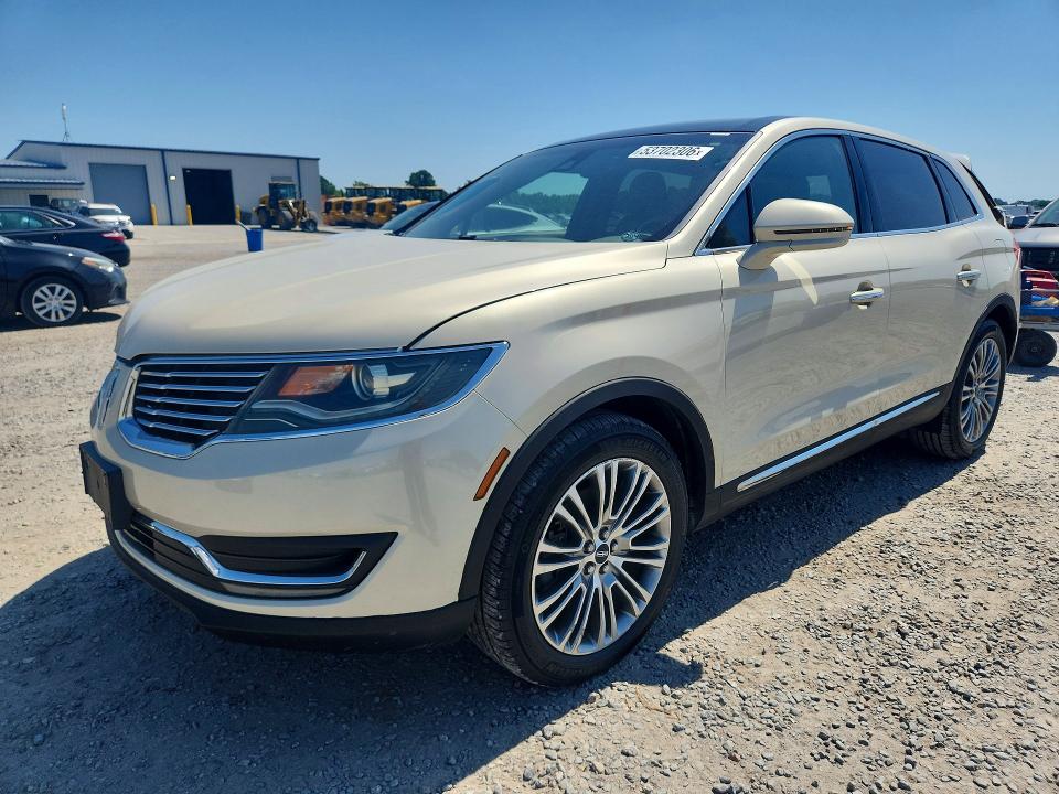 Aukcja sprzedaży 2016 Lincoln Mkx, vin: 2LMTJ6LR3GBL51596, numer aukcji: 53702306
