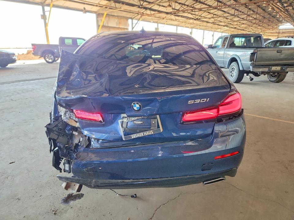 52101786 :رقم المزاد ، WBA53BH02NWX47453 vin ، 2022 Bmw 530 مزاد بيع