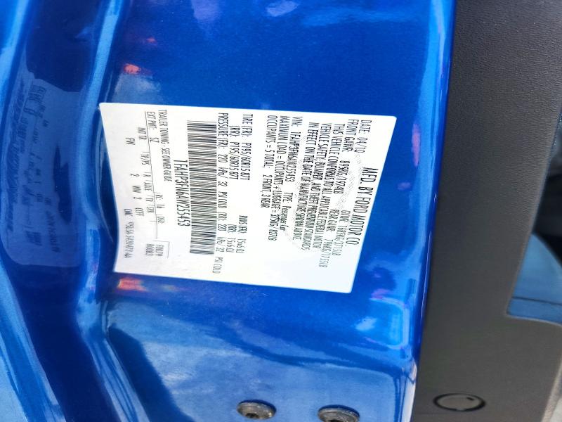 54492986 :رقم المزاد ، 1FAHP3FN6AW255453 vin ، 2010 Ford Focus مزاد بيع
