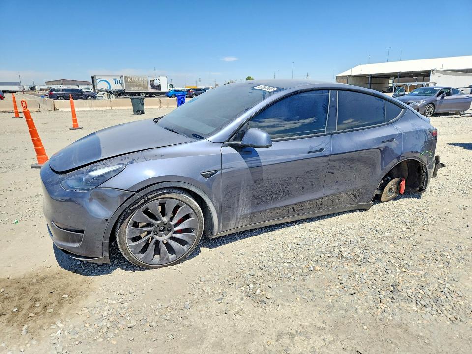 2022 Tesla Model Y მანქანა იყიდება აუქციონზე, vin: 7SAYGDEF5NF507328, აუქციონის ნომერი: 53566686