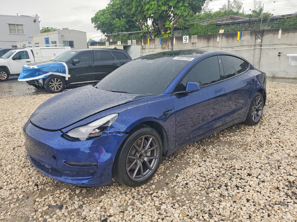 Продажа на аукционе авто 2022 Tesla Model 3, vin: 5YJ3E1EA9NF319542, номер лота: 54897386