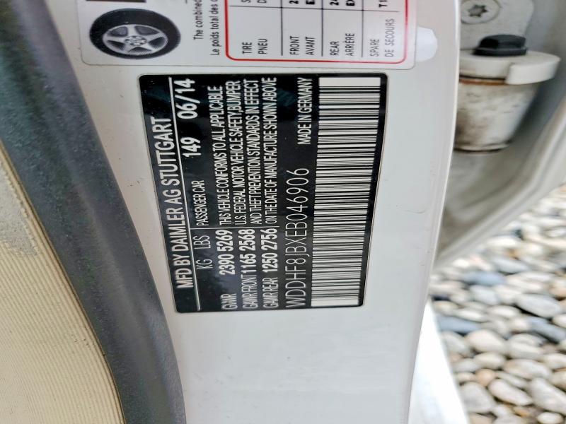 53752706 :رقم المزاد ، WDDHF8JBXEB046906 vin ، 2014 Mercedes-benz E مزاد بيع