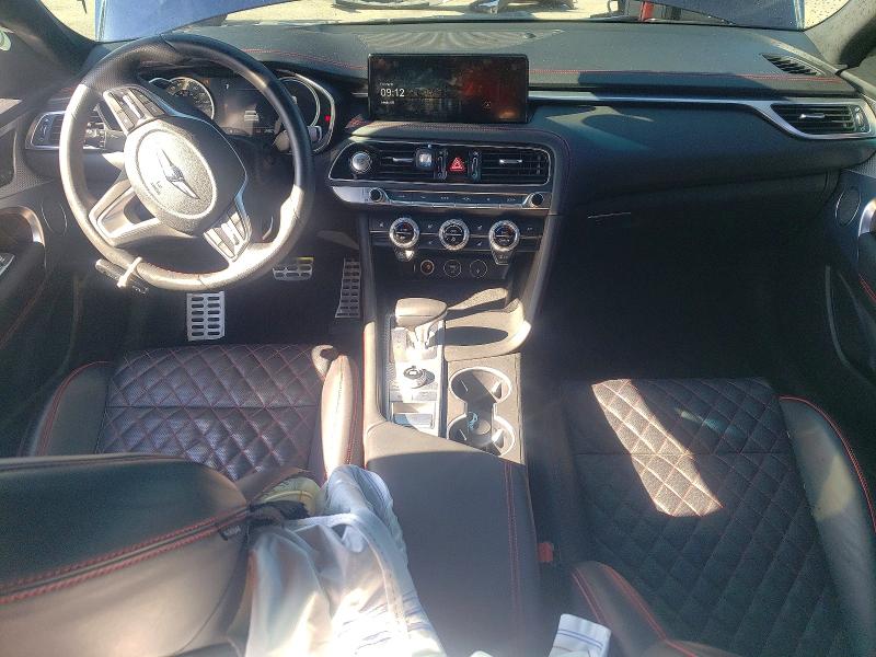 52489756 :رقم المزاد ، KMTG54TE3PU115145 vin ، 2023 Genesis G70 مزاد بيع