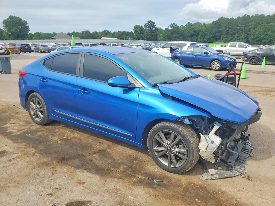 54763286 :رقم المزاد ، 5NPD84LF5JH247827 vin ، 2018 Hyundai Elantra مزاد بيع