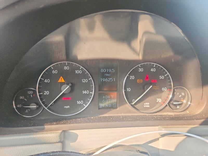 52773256 :رقم المزاد ، WDBRF61J05A728756 vin ، 2005 Mercedes-benz C مزاد بيع