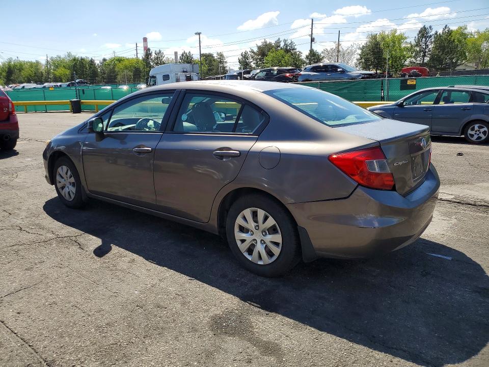 Продажа на аукционе авто 2012 Honda Civic, vin: 2HGFB2F51CH588656, номер лота: 52199036