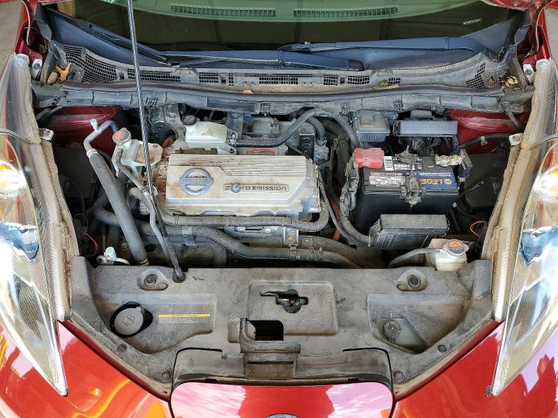 52654316 :رقم المزاد ، JN1AZ0CP5CT023489 vin ، 2012 Nissan Leaf مزاد بيع