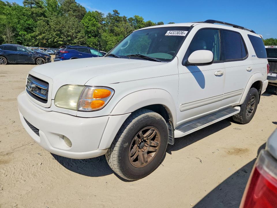 54323036 :رقم المزاد ، 5TDBT48AX3S169691 vin ، 2003 Toyota Sequoia مزاد بيع