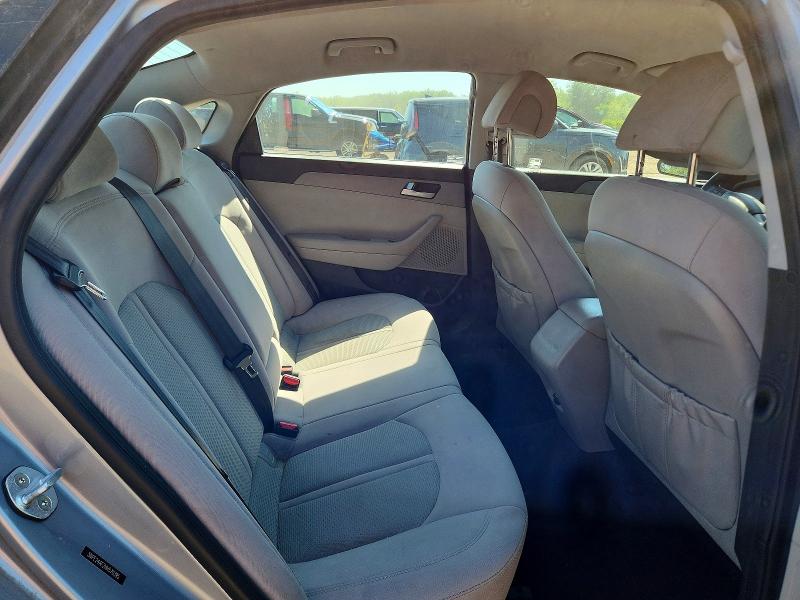 2017 Hyundai Sonata მანქანა იყიდება აუქციონზე, vin: 5NPE24AF2HH570395, აუქციონის ნომერი: 53636196