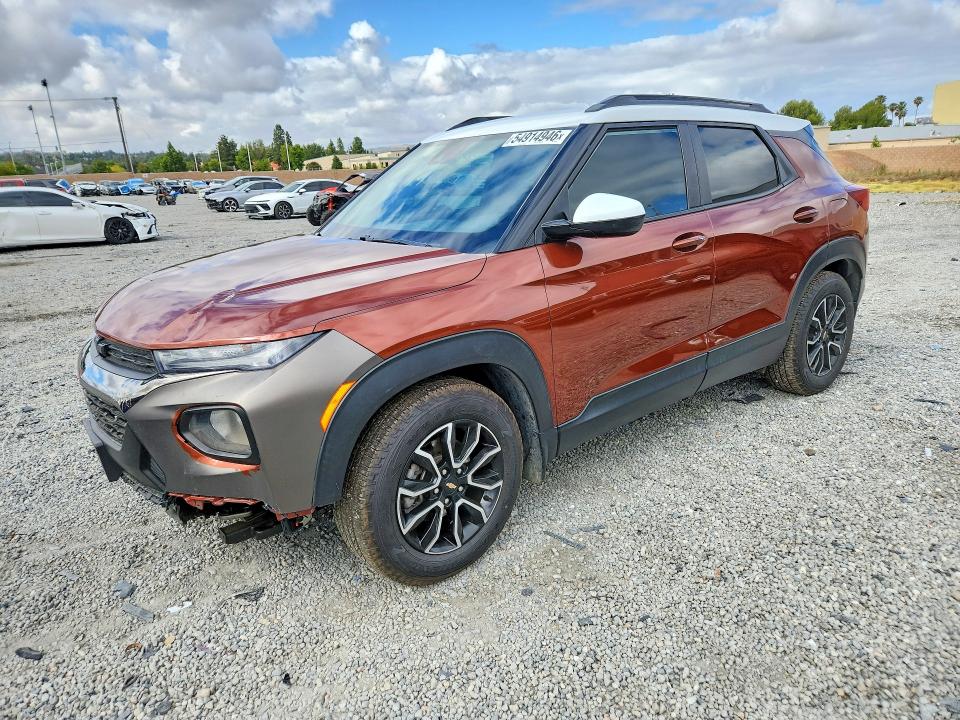 Продаж на аукціоні авто 2021 Chevrolet Trailblazer, vin: KL79MVSL3MB149588, номер лоту: 54914946