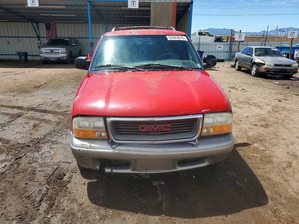 1998 Gmc Jimmy მანქანა იყიდება აუქციონზე, vin: 1GKDT13W9W2544951, აუქციონის ნომერი: 52893876