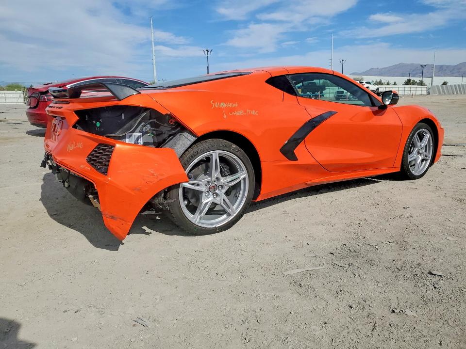 53038686 :رقم المزاد ، 1G1Y62D42L5115919 vin ، 2020 Chevrolet Corvette مزاد بيع