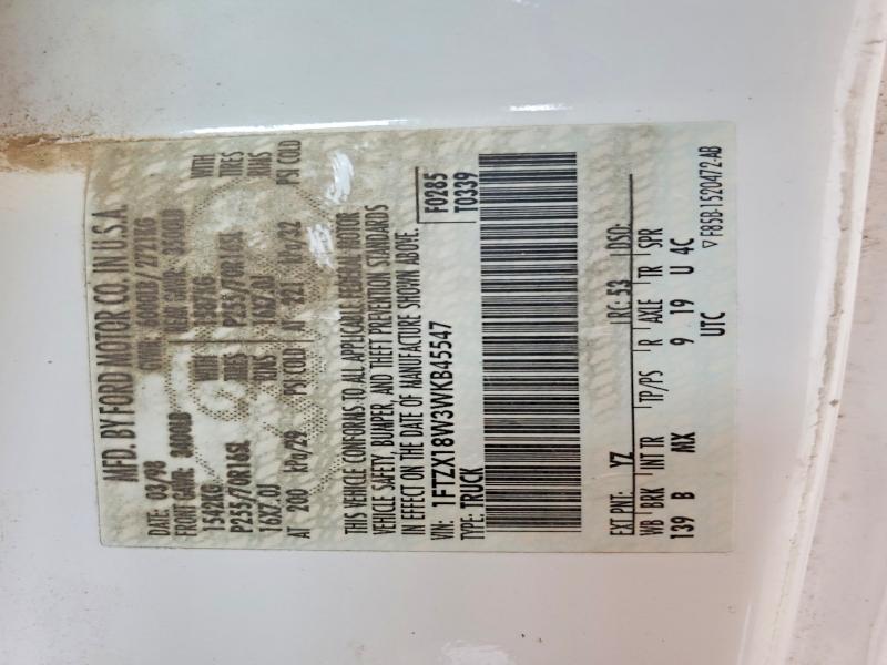 Aukcja sprzedaży 1998 Ford F150, vin: 1FTZX18W3WKB45547, numer aukcji: 55419696
