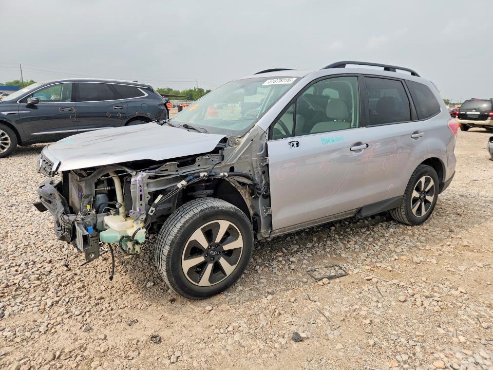 2018 Subaru Forester მანქანა იყიდება აუქციონზე, vin: JF2SJAGC3JH502324, აუქციონის ნომერი: 51978226