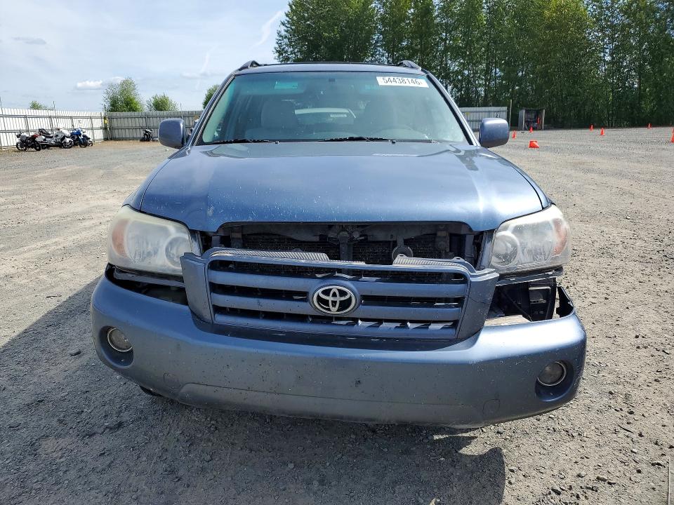 Aukcja sprzedaży 2005 Toyota Highlander, vin: JTEEP21A250112113, numer aukcji: 54438146