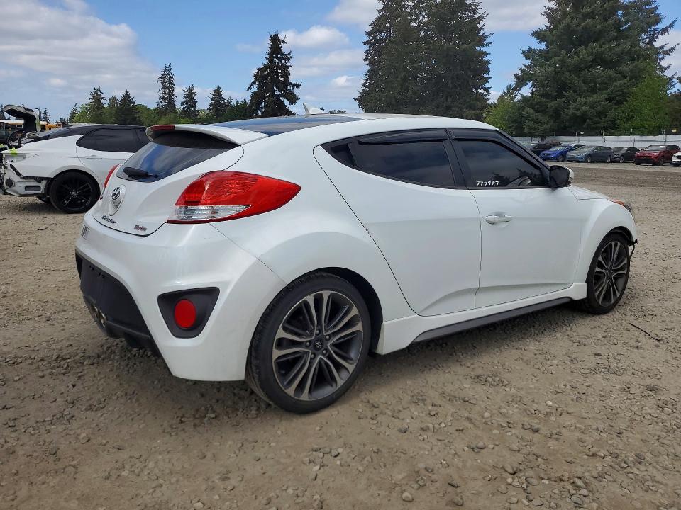 2016 Hyundai Veloster მანქანა იყიდება აუქციონზე, vin: KMHTC6AE2GU283808, აუქციონის ნომერი: 53116496