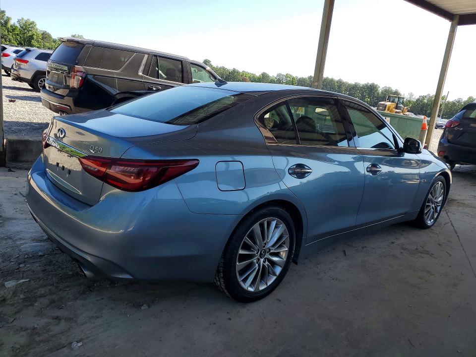 53793316 :رقم المزاد ، JN1EV7AP8LM206551 vin ، 2020 Infiniti Q50 مزاد بيع