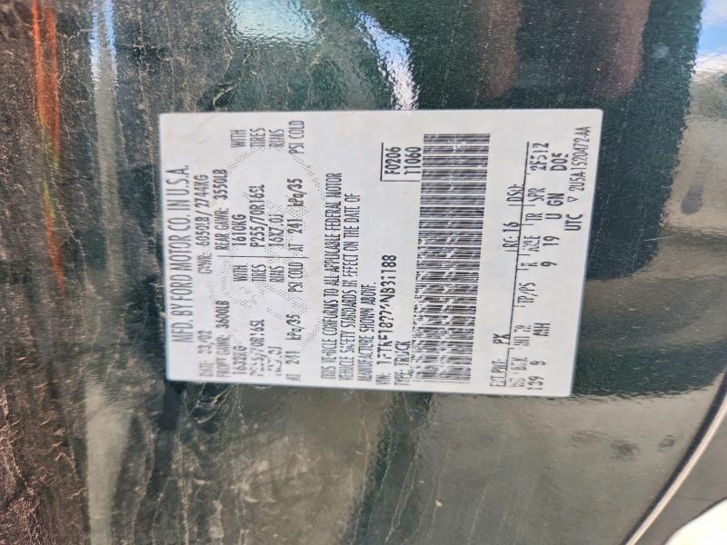 Aukcja sprzedaży 2002 Ford F150, vin: 1FTRF18272NB31188, numer aukcji: 52909676