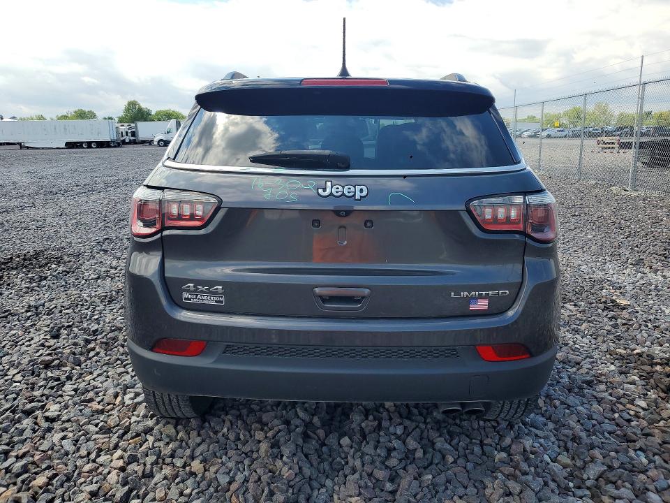 2018 Jeep Compass მანქანა იყიდება აუქციონზე, vin: 3C4NJDCB6JT190480, აუქციონის ნომერი: 53552436