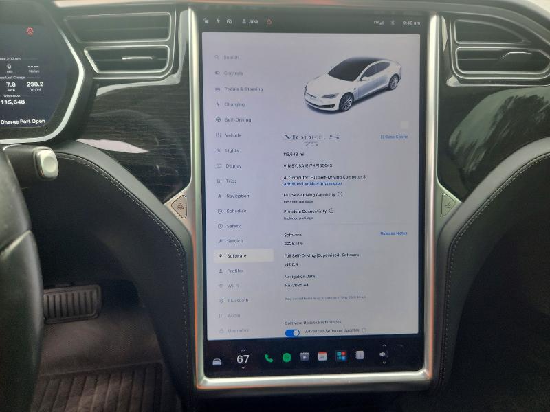 Продаж на аукціоні авто 2017 Tesla Model S, vin: 5YJSA1E17HF185643, номер лоту: 54551426