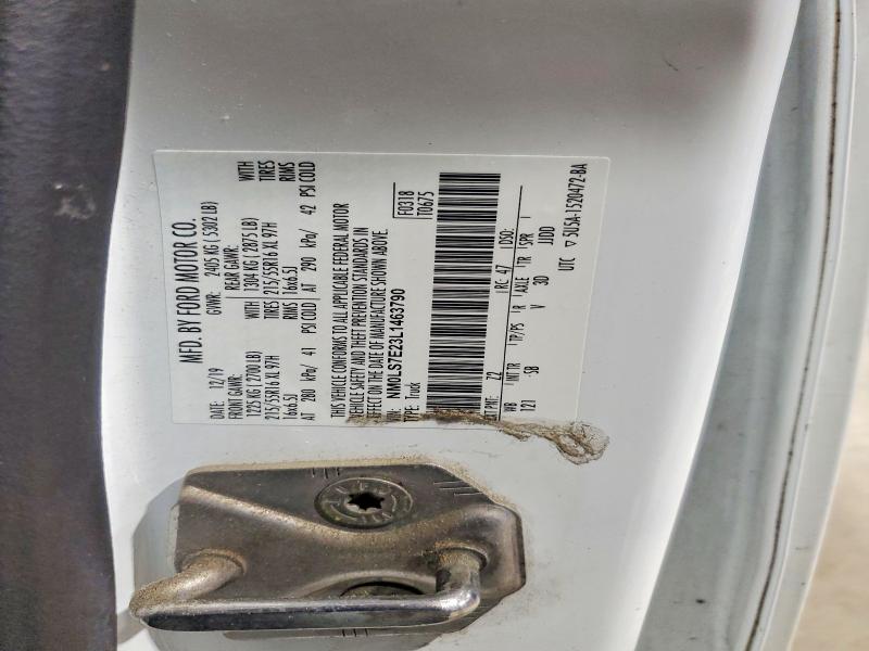 52928816 :رقم المزاد ، NM0LS7E23L1463790 vin ، 2020 Ford Transit Connect مزاد بيع