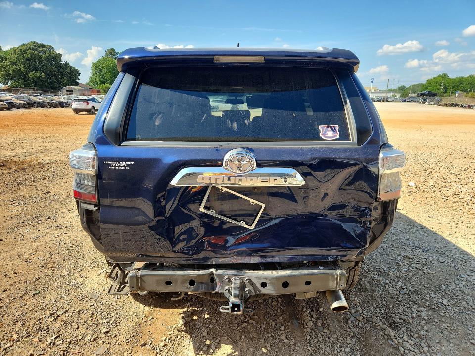 2018 Toyota 4runner მანქანა იყიდება აუქციონზე, vin: JTEBU5JR6J5502969, აუქციონის ნომერი: 54005406