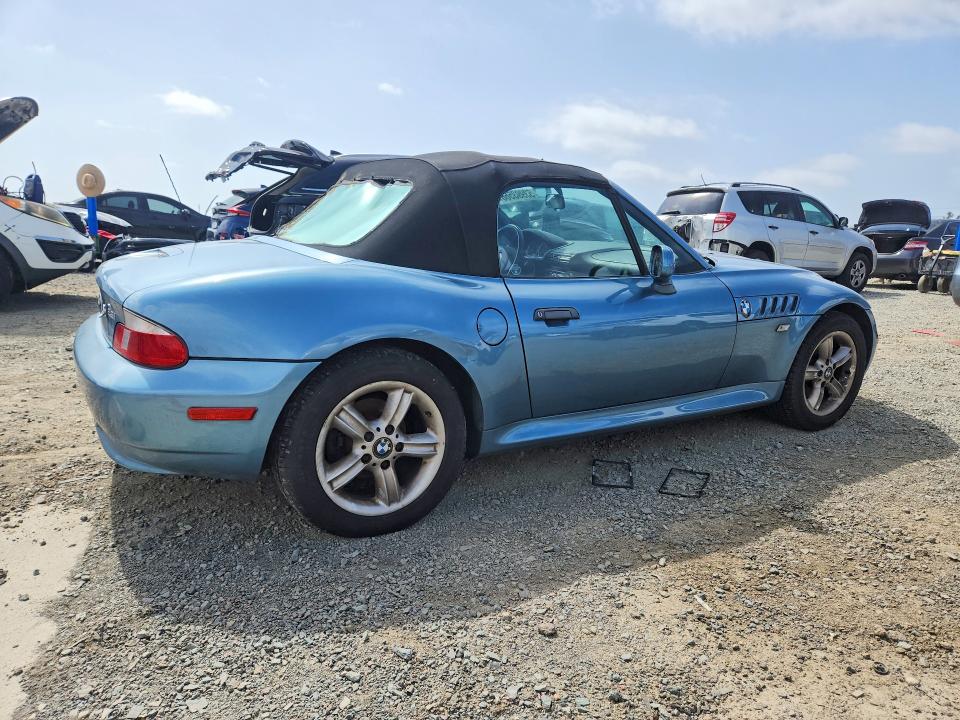 Продажа на аукционе авто 2001 Bmw Z3, vin: WBACN33491LM00618, номер лота: 54611376