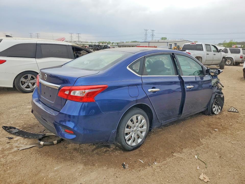 53071056 :رقم المزاد ، 3N1AB7AP9JY215227 vin ، 2018 Nissan Sentra مزاد بيع