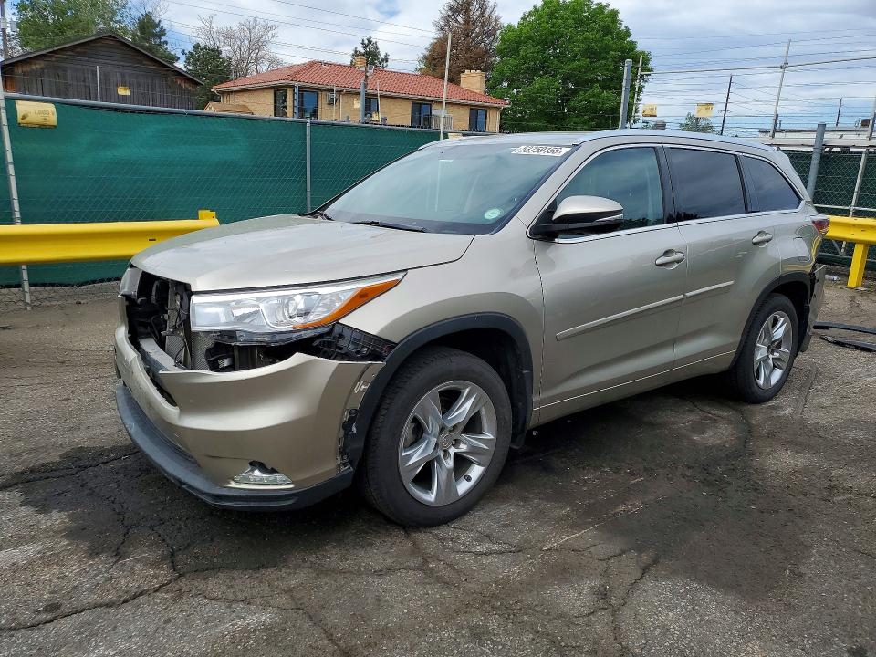 Aukcja sprzedaży 2015 Toyota Highlander, vin: 5TDDKRFH9FS208137, numer aukcji: 53759156