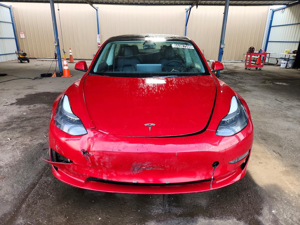 Продажа на аукционе авто 2022 Tesla Model 3, vin: 5YJ3E1EA1NF303982, номер лота: 55387596