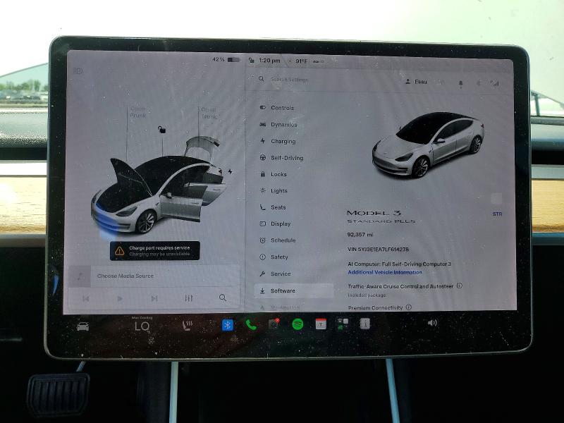 Продаж на аукціоні авто 2020 Tesla Model 3, vin: 5YJ3E1EA7LF614278, номер лоту: 53013426
