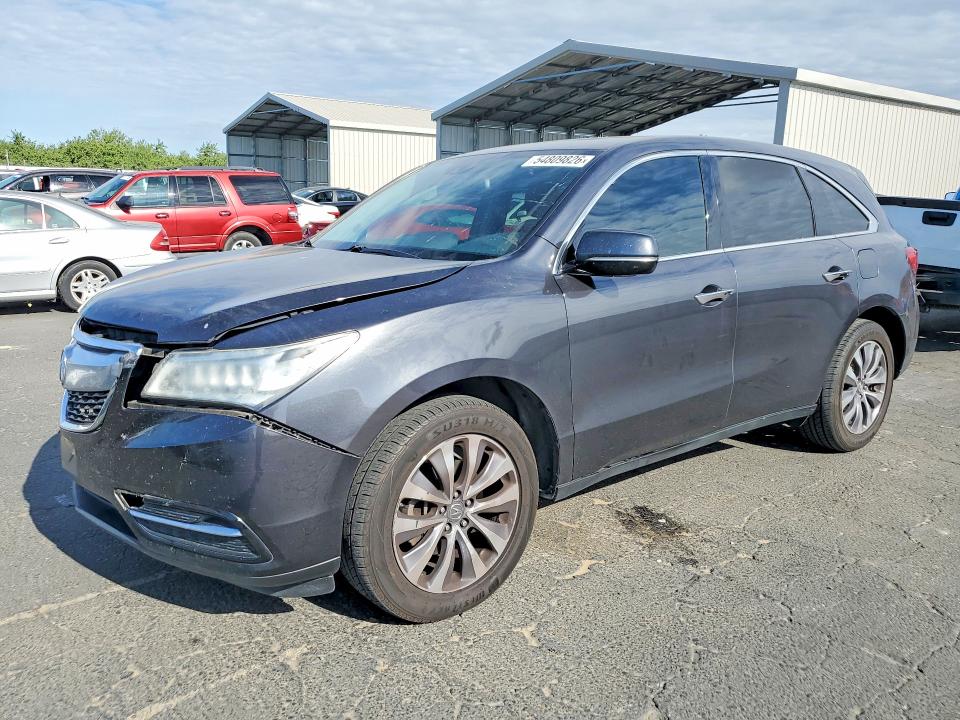 Продажа на аукционе авто 2015 Acura Mdx, vin: 5FRYD3H42FB001529, номер лота: 54809826