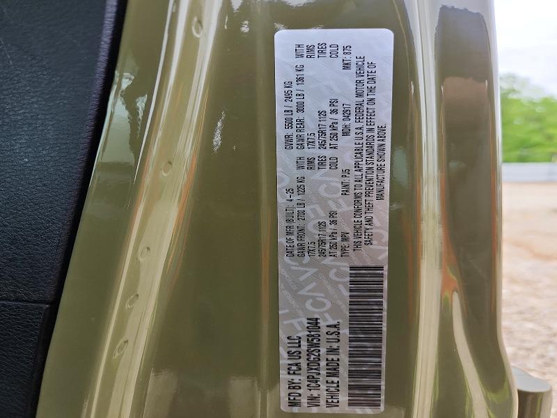 Продаж на аукціоні авто 2025 Jeep Wrangler, vin: 1C4PJXDG2SW581044, номер лоту: 52606306