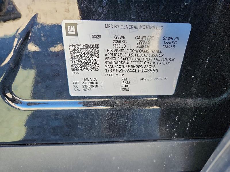 Продажа на аукционе авто 2020 Cadillac Xt4, vin: 1GYFZFR44LF148589, номер лота: 53559546