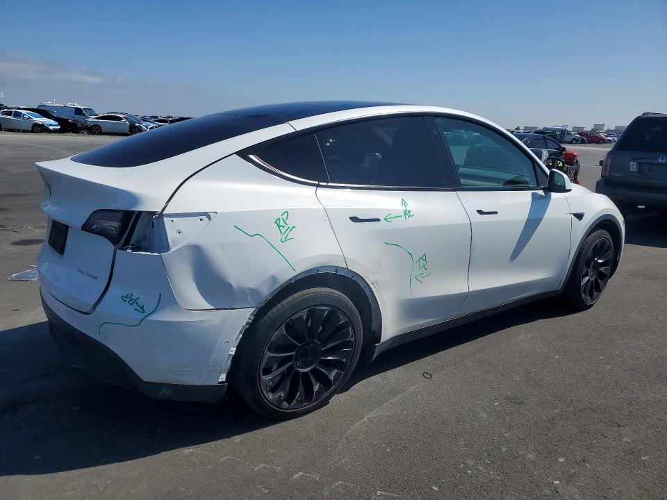 Aukcja sprzedaży 2021 Tesla Model Y, vin: 5YJYGDEE5MF122502, numer aukcji: 50797036