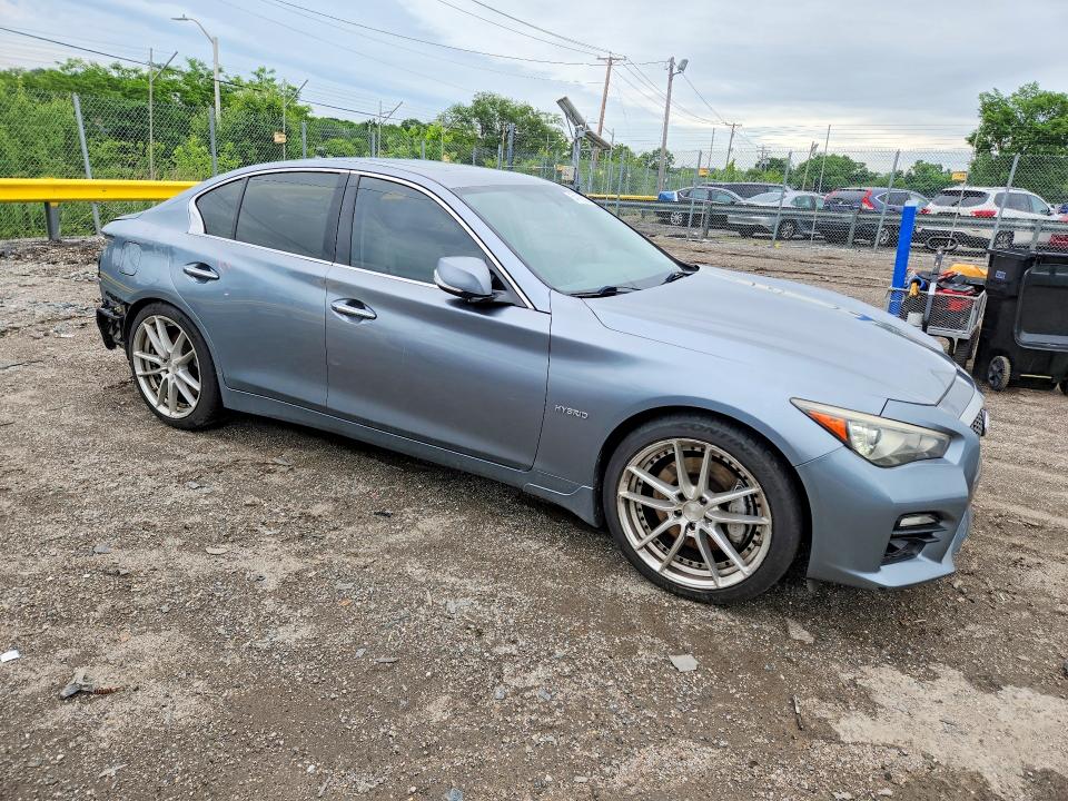Продаж на аукціоні авто 2014 Infiniti Q50 Hybrid, vin: JN1AV7AR5EM701048, номер лоту: 54186826