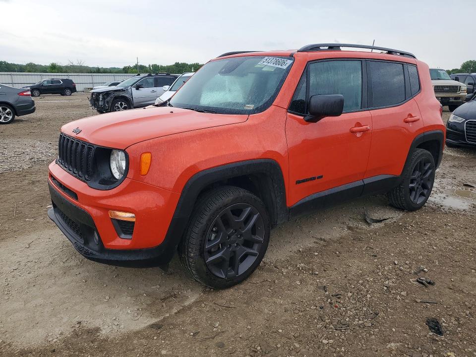 Aukcja sprzedaży 2021 Jeep Renegade, vin: ZACNJDBB3MPM68830, numer aukcji: 51378606