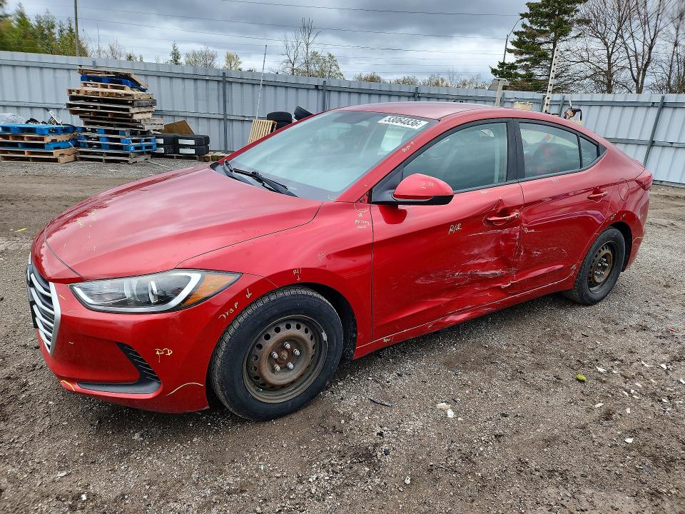 2017 Hyundai Elantra მანქანა იყიდება აუქციონზე, vin: 5NPD74LF1HH107089, აუქციონის ნომერი: 53064836