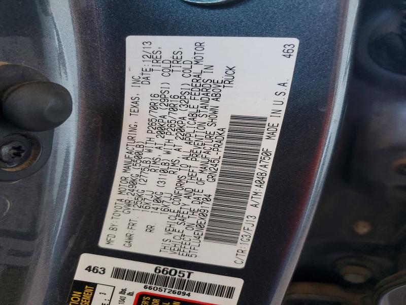Aukcja sprzedaży 2014 Toyota Tacoma, vin: 5TFLU4EN0EX091704, numer aukcji: 53831336