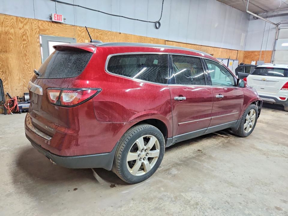 52881496 :رقم المزاد ، 1GNKVJKD0HJ160831 vin ، 2017 Chevrolet Traverse مزاد بيع