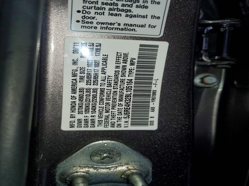 54324916 :رقم المزاد ، 5J6RE4H32BL105164 vin ، 2011 Honda Cr-v مزاد بيع